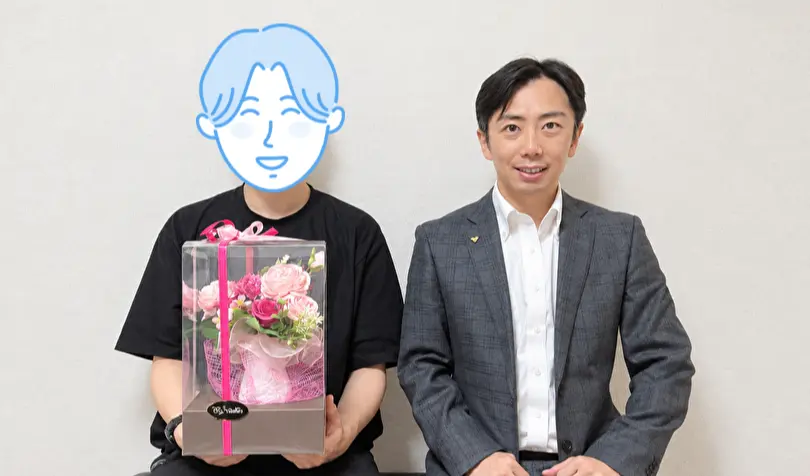 グッドラックステージで婚活した30代前半男性の画像