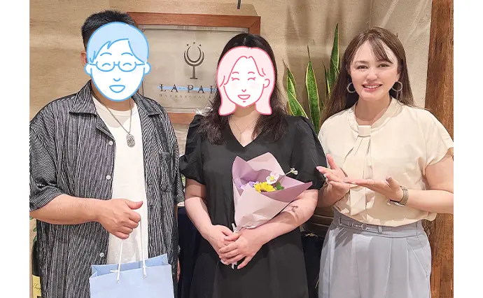 マリッジサンライズで婚活した40代前半女性の画像2