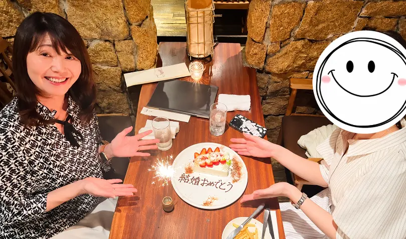 ブライダル・ハッピーフェアリー青山で婚活した30代前半女性の画像1