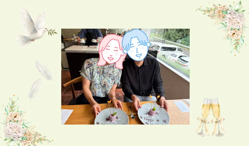 マリッジサポートAnfang（アンファン）で婚活した40代前半男性の画像