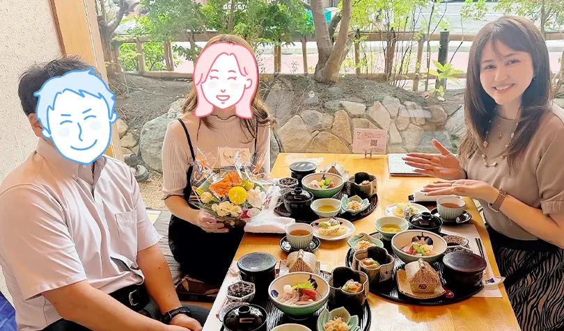 マリッジサンライズで婚活した40代後半女性の画像