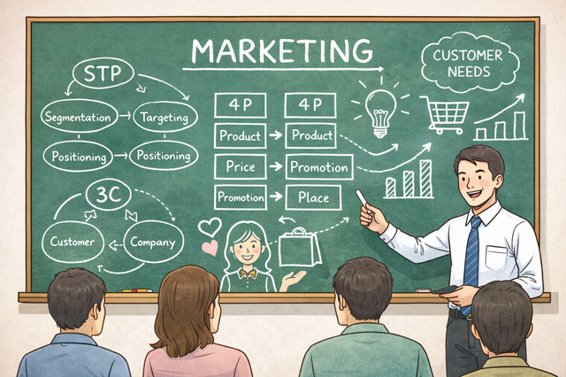 マーケティングは、すべてのビジネスのOSだよね！