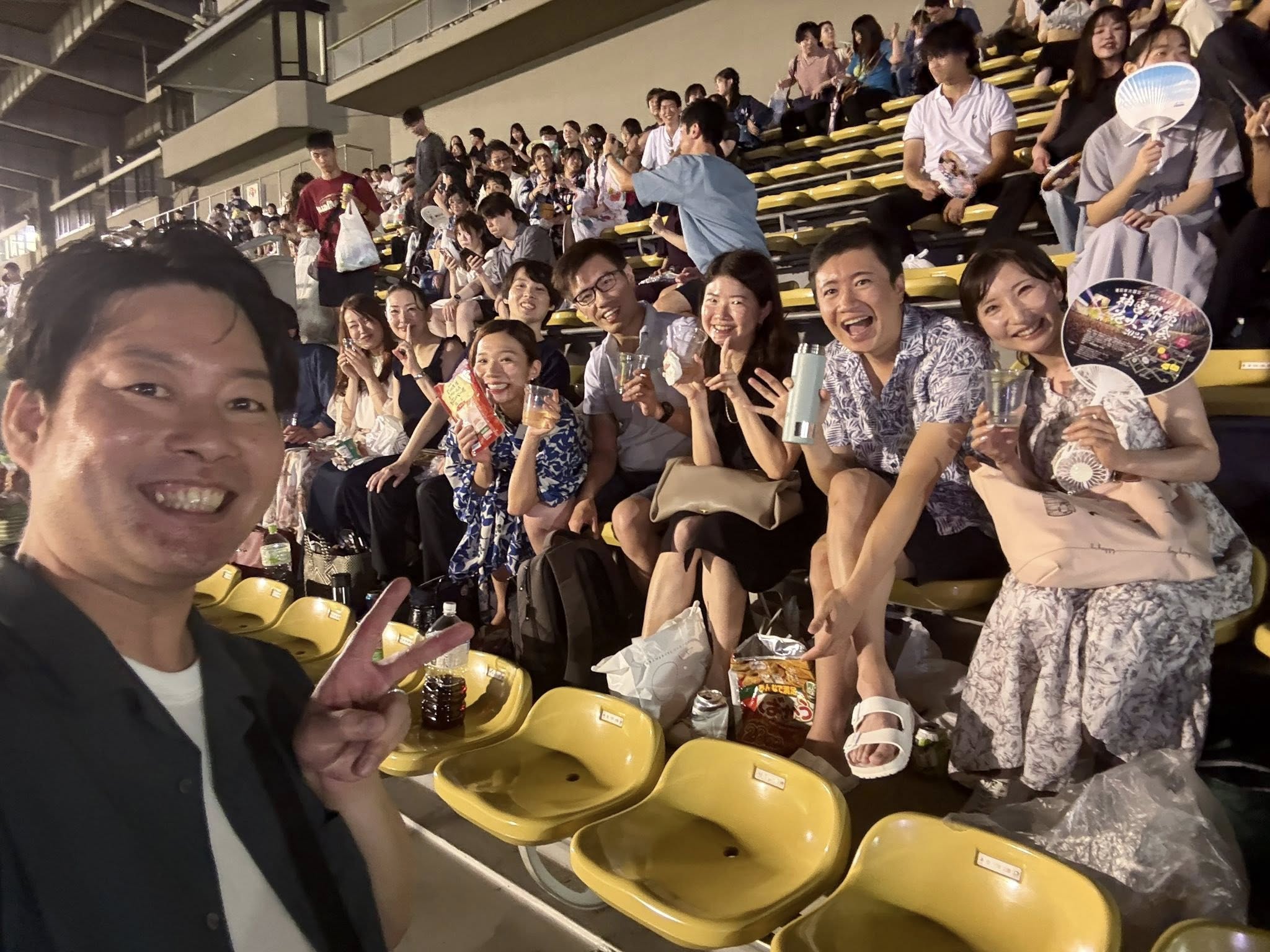 ixiメンバーで神宮花火大会に参加しました🎆のイメージ