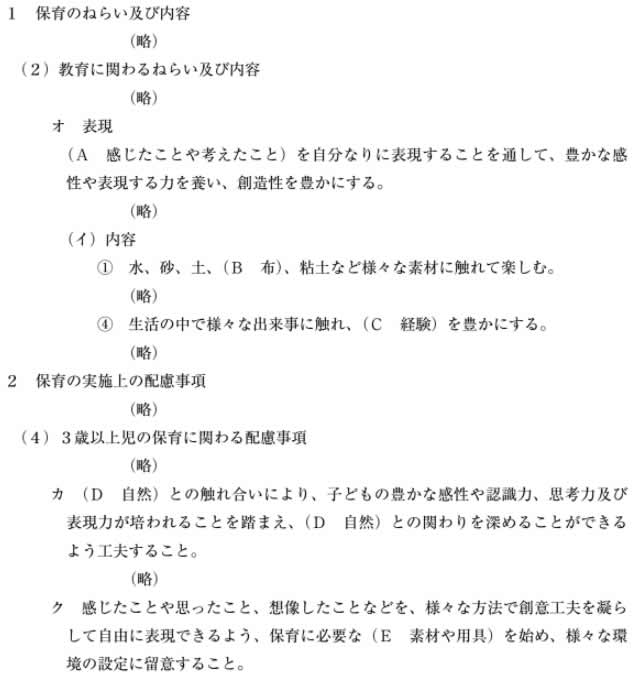 保育士の過去問 平成28年(2016年)後期 保育実習理論 問144 過去問ドットコム 保育士の過去問 平成28年(2016年)後期 保育実習理論 問144 過去問ドットコム