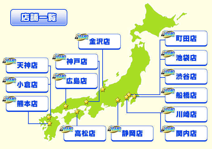 店舗一覧