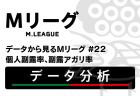 【Mリーグ個人副露データ】副露率は園田、小林、石橋が上位、雷電の選手はチームカラー通りの副露率の低さに！【データから見るMリーグ #22】