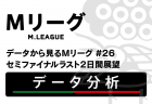 【Mリーグセミファイナルラスト2日展望】6位雷電の逆転可能性は？ファイナル出場4チームはどこに！？【データから見るMリーグ #26】