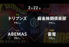 村上 VS 寿人 VS 多井 VS 萩原 レギュラーシーズン80日目！ドリブンズと麻雀格闘倶楽部のセミファイナル進出を巡った攻防！【Mリーグ2021 2/22 第1試合メンバー】