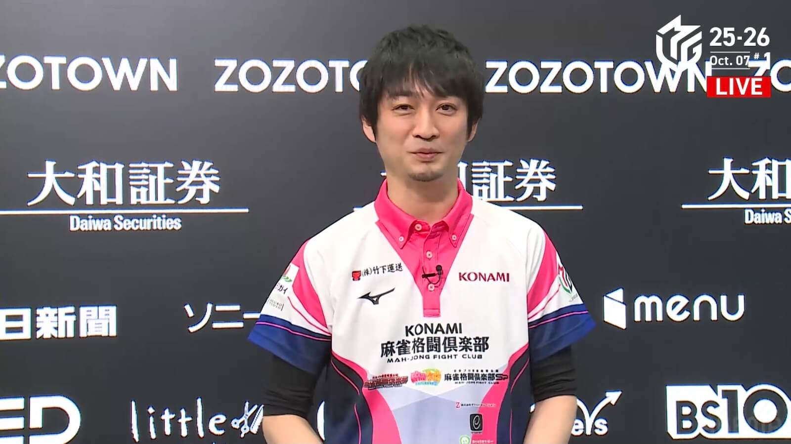 【10/7 Mリーグ2025-26 第1試合結果】ありがとう滝沢監督!オーラスに値千金の4000オールを決めて滝沢和典が逆転トップ!麻雀格闘倶楽部にとっての初トップを持ち帰る!