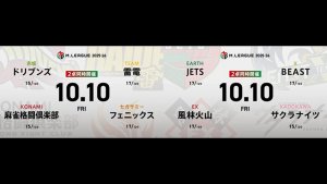 渡辺太 VS 佐々木寿人 VS 醍醐大 VS 本田朋広 逢川恵夢 VS 勝又健志 VS 阿久津翔太 VS 下石戟 ！苦しい戦いが続くJETSからは逢川恵夢が出場！【Mリーグ2025-26 10/10 レギュラー16日目 第1試合メンバー】