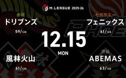 浅見真紀 VS 二階堂亜樹 VS 白鳥翔 VS 醍醐大 首位の風林火山が更なる加点を決めるか!?【Mリーグ2025-26 12/9 レギュラー53日目 第1試合メンバー】