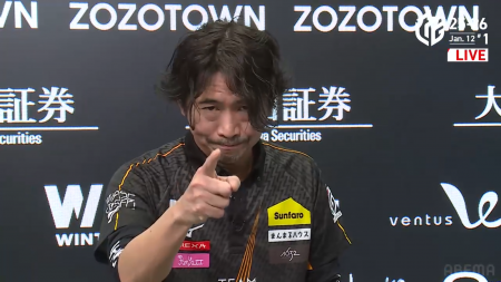 【1/12 Mリーグ2025-26 第1試合結果】魂の押し切りで勝利を掴み取る！東4局1本場にホウテイの満貫を決めた萩原聖人がオーラスでは2軒リーチ相手に押し切りトップをもぎ取る！