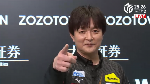 【1/12 Mリーグ2025-26 第2試合結果】土壇場の跳満一閃!瀬戸熊直樹は南3局に跳満ツモを決めて逆転勝利!雷電は同日連勝で大きく加点に成功!