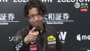 【1/20 Mリーグ2025-26 第1試合結果】長丁場の決着は200点差の大接戦！萩原聖人がオーラスの痺れる攻防を制してトップ獲得！