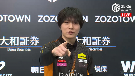 【3/9 Mリーグ2025-26 第1試合結果】仕掛けての6000オールの一撃が炸裂！本田朋広が東1局1本場で跳満の大物手を決めると冷静な押し引き判断でトップ獲得！