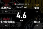 勝又健志 VS 佐々木寿人 VS 瀬戸熊直樹 VS 東城りお セミファイナルシリーズ初日！6位勝ち上がりの雷電は上位チームを苦しめられるか！？【Mリーグ2025-26 4/6 セミファイナル1日目 第1試合メンバー】