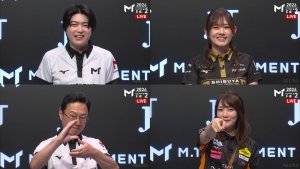 【6/8 Mトーナメント2026 予選1stステージ E卓、F卓結果】E卓からは渡辺史哉と日向藍子、F卓からは近藤誠一と黒沢咲が勝ち上がり!F卓では近藤誠一が鮮やかな四暗刻で逆転の3rdStage進出!