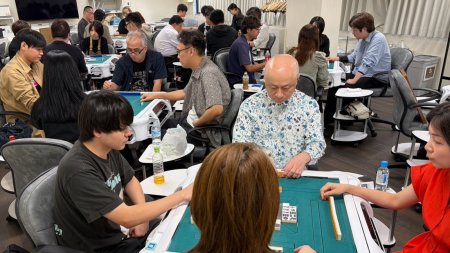 最高位戦の小林雅也、RMUの彩世来夏、麻宮あかねが大きくポイントを伸ばして上位進出！協会の根岸菜摘が121300点のトップで暫定個人賞！第7節出場選手のコメントも掲載！／ 第10期麻雀王国杯・朱雀リーグ 第7節 結果
