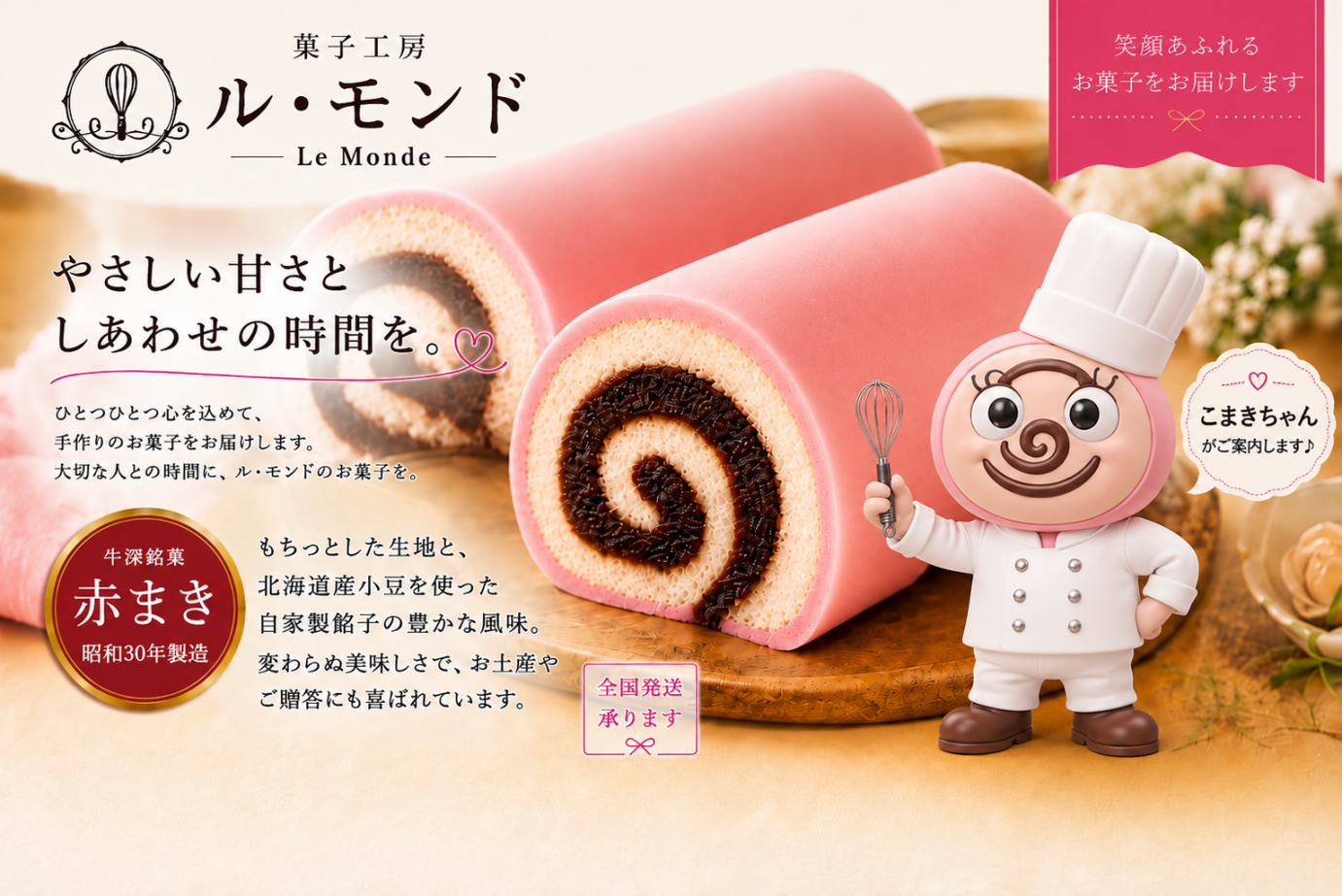 菓子工房 ル・モンド-天草JAとれたて市場編