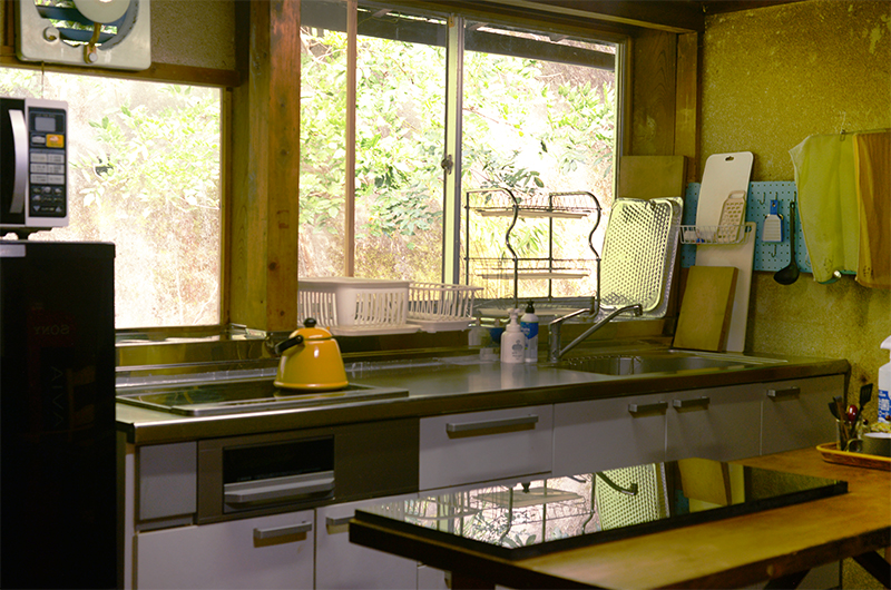農家古民家guesthouse　台所