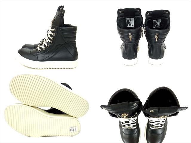 クロムハーツとリックオウエンスコラボアイテム高価買取!芸能人着用リックオウエンス高額で査定中!