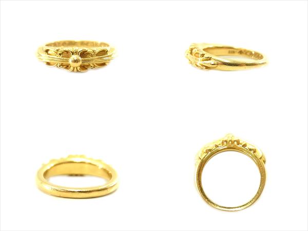 クロムハーツ高く買取ます!22K ベイビー クラシック フローラル クロス人気アイテムの為高額金額提示中!