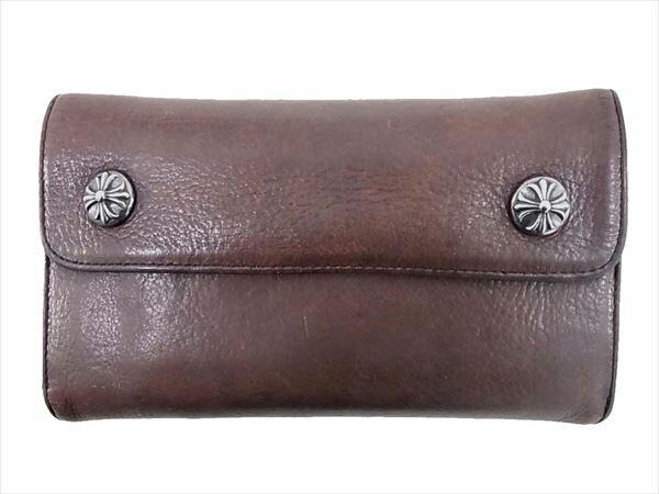 WAVE ウェーブ クロスボール ボタン レザー ウォレット 画像