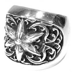 クロムハーツ クラシックオーバルスターリング#17 画像