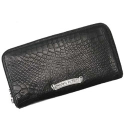 クロムハーツ アリゲーター レザーウォレット 画像