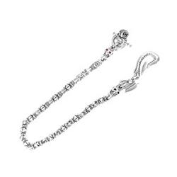 トラヴィスワーカー 2スカル 石付き ハンガー付き 1of1 LTD ウォレットチェーン 画像