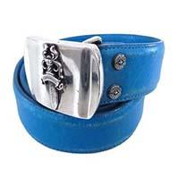 クロムハーツ BELT BUCKLE MILITARY DAGGER 1.5 青 画像