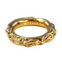 クロムハーツ 22K スクロール バンドリング 画像