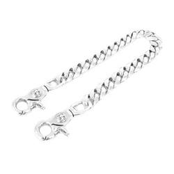 クロムハーツ クラシック ウォレットチェーン 2クリップ ショート 画像