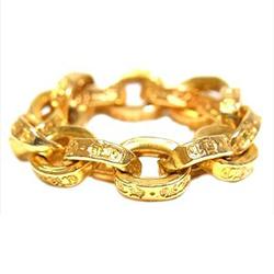 クロムハーツ 22K PAPER CHAIN RING ペーパー チェーン リング 画像