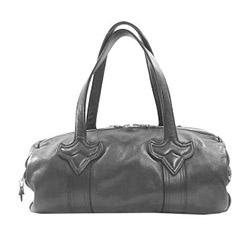 クロムハーツ DUFFLE TINY タイニー ダガー ジップ レザー ダッフル バッグ 画像