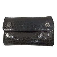 クロムハーツ 財布 WAVE ALLIGATOR アリゲーター クロコ ウェーブ レザー 画像