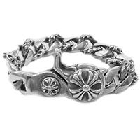 クロムハーツ ANCY CHAIN LINK ファンシー チェーン リンク クリップ ブレスレット シルバー 画像