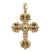 クロムハーツ 22K CHARM FILIGREE TINY フィリグリークロス タイニー (原本有) 画像