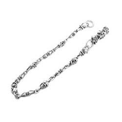 ガボール 生前 スカル 4オンハート キーパー ブルドッグ ヌードル ウォレットチェーン 画像