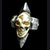 ガボール 18k Gold Skull with Spike Ring[R-59] 画像
