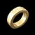 ガボール Gold Flat Bar Ring Bold[10k-23] 画像
