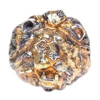 ガボール 18K ゴールド ブラッドフェイス オールド ライオン リング 画像