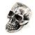 ガボール ラージスカルリングウィズジョー#/Large Skull Ring with Jaw/ギャランティ付属 画像