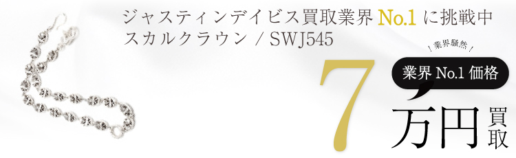 スカルクラウン ウォレットチェーン / Skull Crown /SWJ545 7万買取