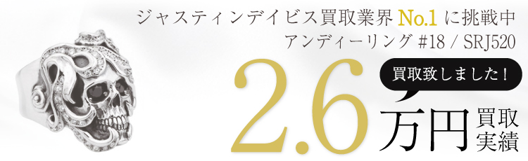 アンディーリング#18 / SRJ520 2.6万買取 / 状態ランク:B 中古品-可