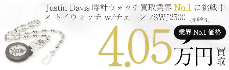 ×トイウォッチ スワロフェイスウォッチ w/ スカルリンクウォレットチェーン / SWJ2500 4.05万買取