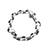 ロンワンズ シルクリンクブレスレットS/ギャランティーカード付属(ロンワンズ青山)/純正外箱付属/シルバー/silk link bracelet-S-PC-S  画像