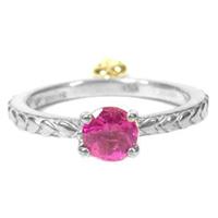 ローリーロドキン ラブアンドヘイト love&hate スカルチャーム ストーン 925 K18 リング シルバー 画像