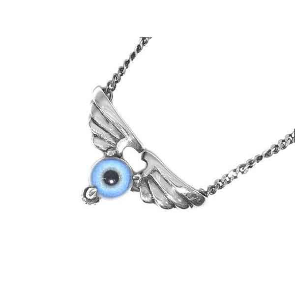 Winged Ball Eye ウィングドボールアイ ネックレス シルバー 画像