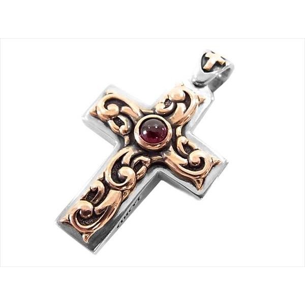 クロス ペンダントトップ シルバー 画像